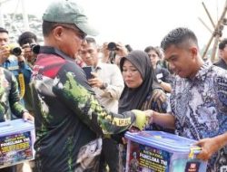 Panglima TNI Serahkan Bansos dan Resmikan Lane 1 Garuda Prima di Kejurnas Adventure Offroad 2025