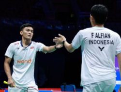 China Masters 2025: Fajar Alfian/Shohibul Fikri Segel Semifinal Kalahkan Wakil Malaysia