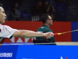 Jonatan Christie Ikuti Ginting ke 16 Besar Korea Open 2025, Ungguli Ng Ka Long