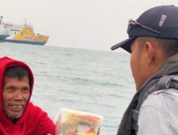 KN Tanjung Datu-301 Bagikan Sembako dan Edukasi Nelayan Banten