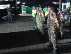 Kodim 1710/Mimika Kembali Gelar Patroli Humanis Bersama Anggota Banser dan Pemuda Gereja