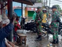 Jaga Keamanan Wilayah, Kodim 1710/Mimika Adakan Patroli Humanis di Wilayah Binaan