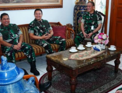 Dansesko TNI Anjangsana Dengan Mantan Panglima TNI Jenderal TNI (Purn) Endriartono Soetarto
