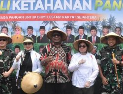 Sukseskan Program Ketahanan Pangan, Dandim 1710/Mimika Hadiri Senator Peduli Ketahanan Pangan