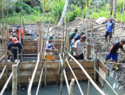 TNI Manunggal Air, Satgas TMMD Kodim 1505/Tidore Bangun Sumur Air Bersih Untuk Warga