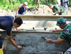 Satgas TMMD Kejar Target, Warga Desa Tagalaya Segera Nikmati Air Bersih Sebelum Penutupan