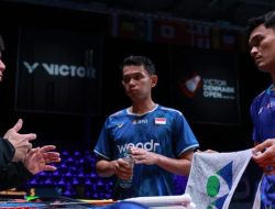 Denmark Open 2025, Fajar Alfian/Shohibul Fikri Tumbangkan Kenya/Hiroki Okamura