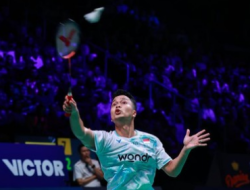 French Open 2025: Ginting ke Babak Kedua Tumbangkan Lee Cheuk Yiu