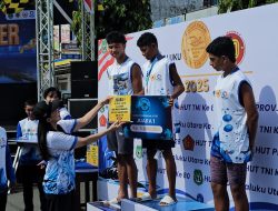 Lomba Open Water Swimming: Perkuat Sinergi TNI Dengan Pemda Maluku Utara