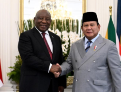 Presiden Prabowo Sambut Presiden Ramaphosa, Persahabatan Selatan Semakin Erat