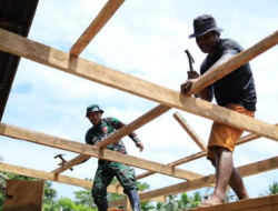 Satgas TMMD Ke-126 Kodim 1505/Tidore Hadirkan Kebahagiaan Lewat Pembangunan RTLH