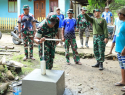 Dansatgas TMMD Ke-126 Kodim 1505/Tidore Cek Progres Pembangunan Fisik Sasaran Tambahan