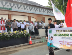 6.000 Santri Pawai HSN 2025, Wali Kota Bekasi: Santri Pilar Moral dan Energi Bangun Kota