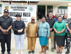 Wujud Sinergitas, Dandim 1710/Mimika Dampingi Bupati Laksanakan Kunker ke Kampung Uta