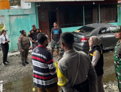Babinsa Koramil Timika Dampingi Tim Gabungan Lakukan Peninjauan Kandang Ayam