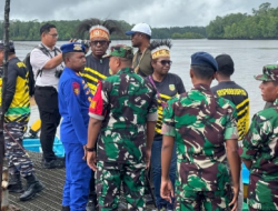 Dandim 1710/Mimika Hadiri Pembukaan Lomba Dayung dan Pentas Seni Budaya