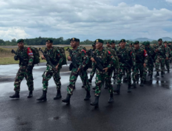 Yonif 501 Kostrad Tiba di Babel, Siap Mantapkan Latihan Terintegrasi Kogab TNI
