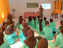 Satgas TMMD ke-126 Beri Penyuluhan Bahaya Radikalisme dan Terorisme ke Siswa SMA