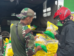 Dukung Program Gerakan Pangan Murah, Kodim 1710/Mimika Jual Beras SPHP di Timika