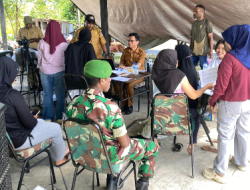 Kodim 1715/Yahukimo dan Disdukcapil Kabupaten Yahukimo Gelar Pembuatan Adminduk