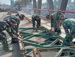 TNI Percepat Konektivitas Aceh, Proyek Jembatan Bailey Dikebut di Titik-Titik Kritis