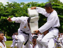 Sebanyak 1.683 Prajurit Kodam XXIV/MT Raih Sabuk Hitam, Pecahkan Rekor MURI