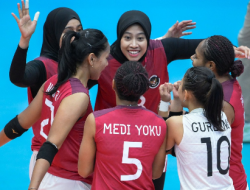 SEA Games 2025: Tim Voli Putri Indonesia Libas Malaysia 3-0 di Laga Pembuka