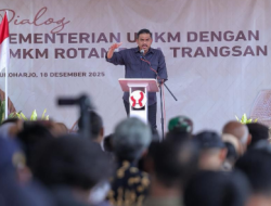 Perkuat Program RPB, Menteri UMKM Lepas Ekspor Rotan Sukoharjo ke Spanyol