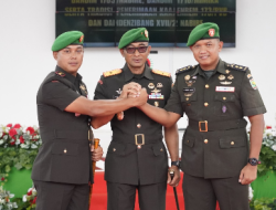 Sertijab Digelar Khidmat, Letkol Inf Redi Dwi Yuda Kurniawan Resmi Jabat Dandim 1710/Mimika