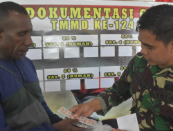 Sambut Hari Juang TNI AD, Kodim 1710/Mimika Gelar Bakti Kesehatan Bagi Masyarakat