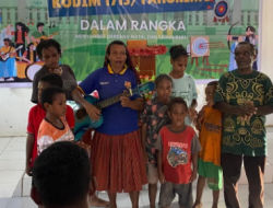 Sambut Bulan Kasih Natal 2025, Kodim 1715/Yahukimo Gelar Lomba Paduan Suara