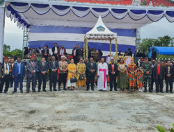 Dandim 1715/Yahukimo Hadiri HUT Ke-23 Kabupaten Yahukimo dan Natal Bersama Korpri, TNI/Polri dan Masyarakat