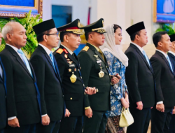 Panglima TNI Hadiri Pelantikan Pengurus Dewan Energi Nasional di Istana Negara