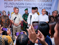 Klinik UMKM Bangkit Diluncurkan di Sumbar Bantu Percepat Pemulihan Pascabencana
