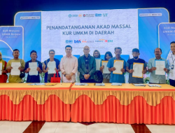 Percepat Akses Pembiayaan UMKM Sumut, Kementerian UMKM Gelar Akad Massal KUR