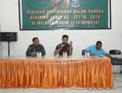 Satgas TMMD Ke-127 Kodim 1514/Morotai Gelar Penyuluhan Antikorupsi dan Pertanian di Desa Darame