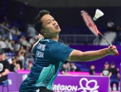 Orléans Masters 2026: Anthony Sinisuka Ginting Atasi Liao Jhuo-Fu