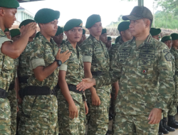 Panglima TNI Tinjau Yonif TP 940/Jaya Nagara di Subang, Jawa Barat