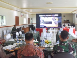 Melalui Rakornis TMMD Ke-128, Dandim Mimika Perkokoh Kolaborasi Untuk Pemerataan Pembangunan