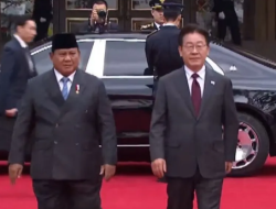 Presiden Prabowo Disambut Presiden Korsel Lee Jae Myung di Blue House