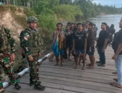Koops TNI Habema Evakuasi 44 Pendulang Emas dari Gangguan OPM di Pegunungan Bintang