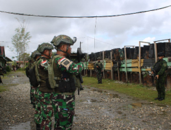 Wapangkoops TNI Habema Tinjau Kesiapsiagaan Prajurit di Pos Kotis Dekai