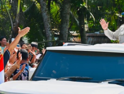 Antusias Sambut Presiden Prabowo, Warga Kebumen Padati Jalur Menuju BUBK