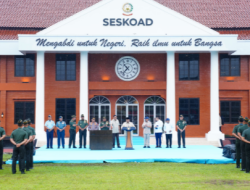 Panglima TNI Dampingi Presiden Prabowo Subianto Resmikan Museum dan Perpustakaan di Seskoad