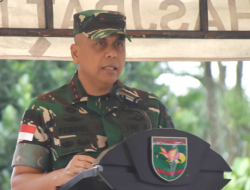 Pangdam XVII/Cenderawasih Pimpin Peletakan Batu Pertama Jembatan Garuda Merah Putih di Mimika