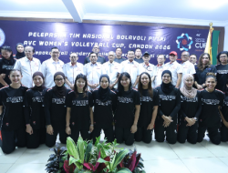 PP PBVSI Lepas Tim Voli Putri Indonesia Dengan Target Perbaiki Posisi