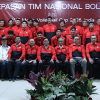 PP PBVSI Lepas Tim Voli Putra Senior dan Putri U-18 ke Ajang Internasional
