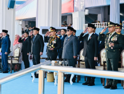 Panglima TNI Hadiri Peringatan HUT Ke-80 Bhayangkara, Perkuat Sinergi TNI-Polri