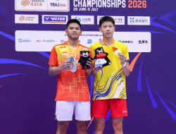 Kejuaraan Asia Junior 2026: Medali Perak Untuk Fardhan, Kalah Dari Hong Tian