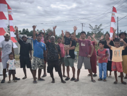 Warga Kampung Jimbi Sambut Gembira Rampungnya Pembangunan Jembatan Beton